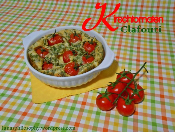 Kirschtomaten-Clafouti